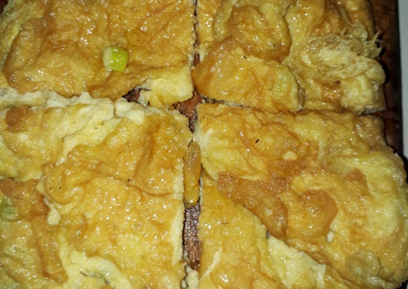 Telur dadar simple enak