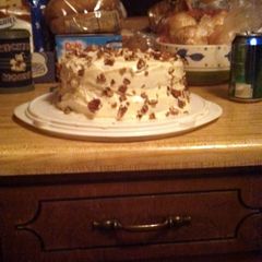 A picture of hummingbird cake.