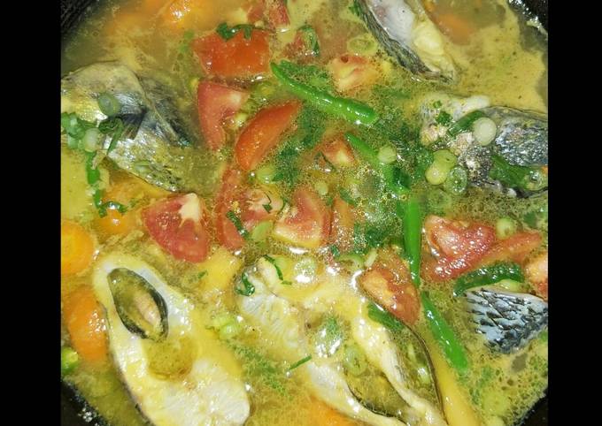 Sup kuning ikan nila 💛 foto resep utama