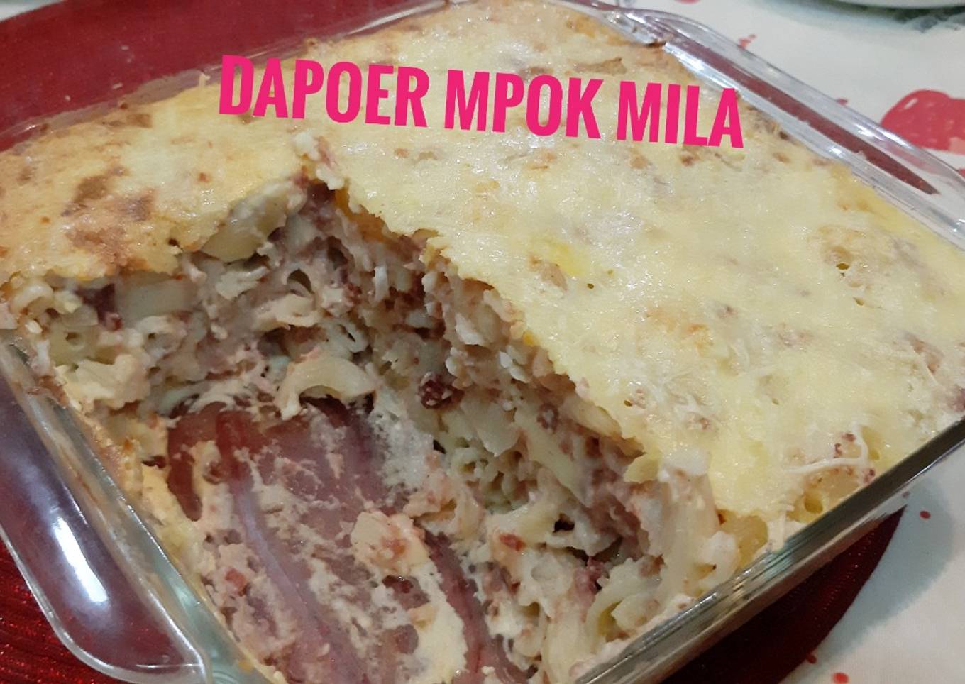 Makaroni schotel panggang