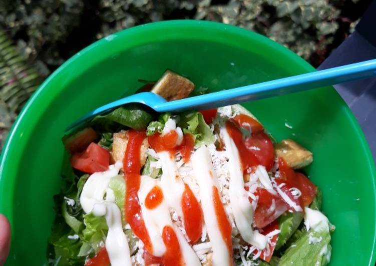 Bumbu Salad sayuran praktis | Cara Masak Salad sayuran praktis Yang Enak Dan Mudah