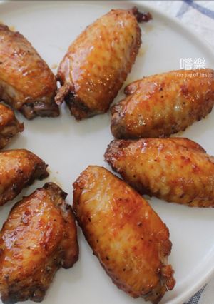 蜜糖蒜香焗雞翼 的食譜成品照片
