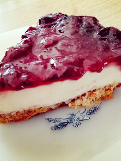 Una foto de Tarta de queso y galletas, muy fácil y deliciosa