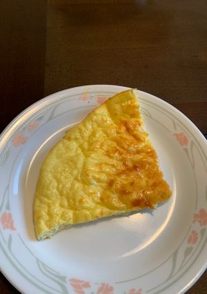 A picture of Keto village Greek cheese pie.