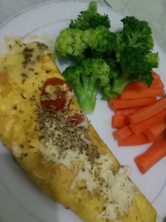 Foto resep Omelette Keju