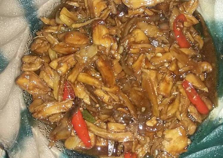 Cara Gampang Menyiapkan Ayam suwir kecap pedas simple untuk sahur Anti Gagal