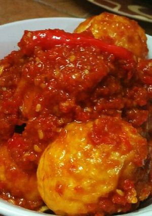 Foto resep Telor balado