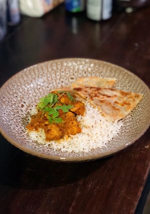 Foto resep Indian Chicken Curry & Basmati Rice 🇮🇳
