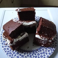 A picture of Chocolate Spread Chocolate Cake.