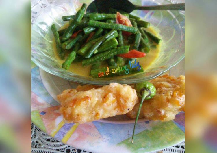 Empal kacang panjang