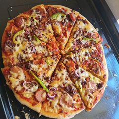 A picture of Simple pizza.