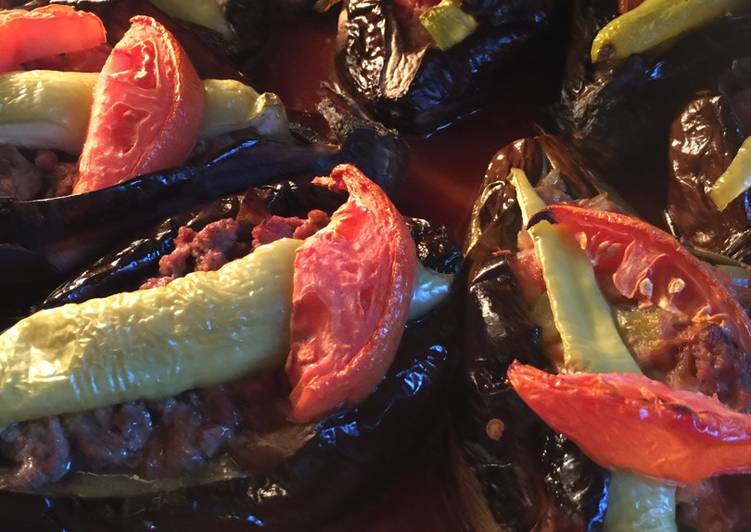 Easiest Way to Prepare Any-night-of-the-week Karniyarik (Stuffed eggplant)