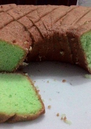 Foto resep Pandan sponge cake