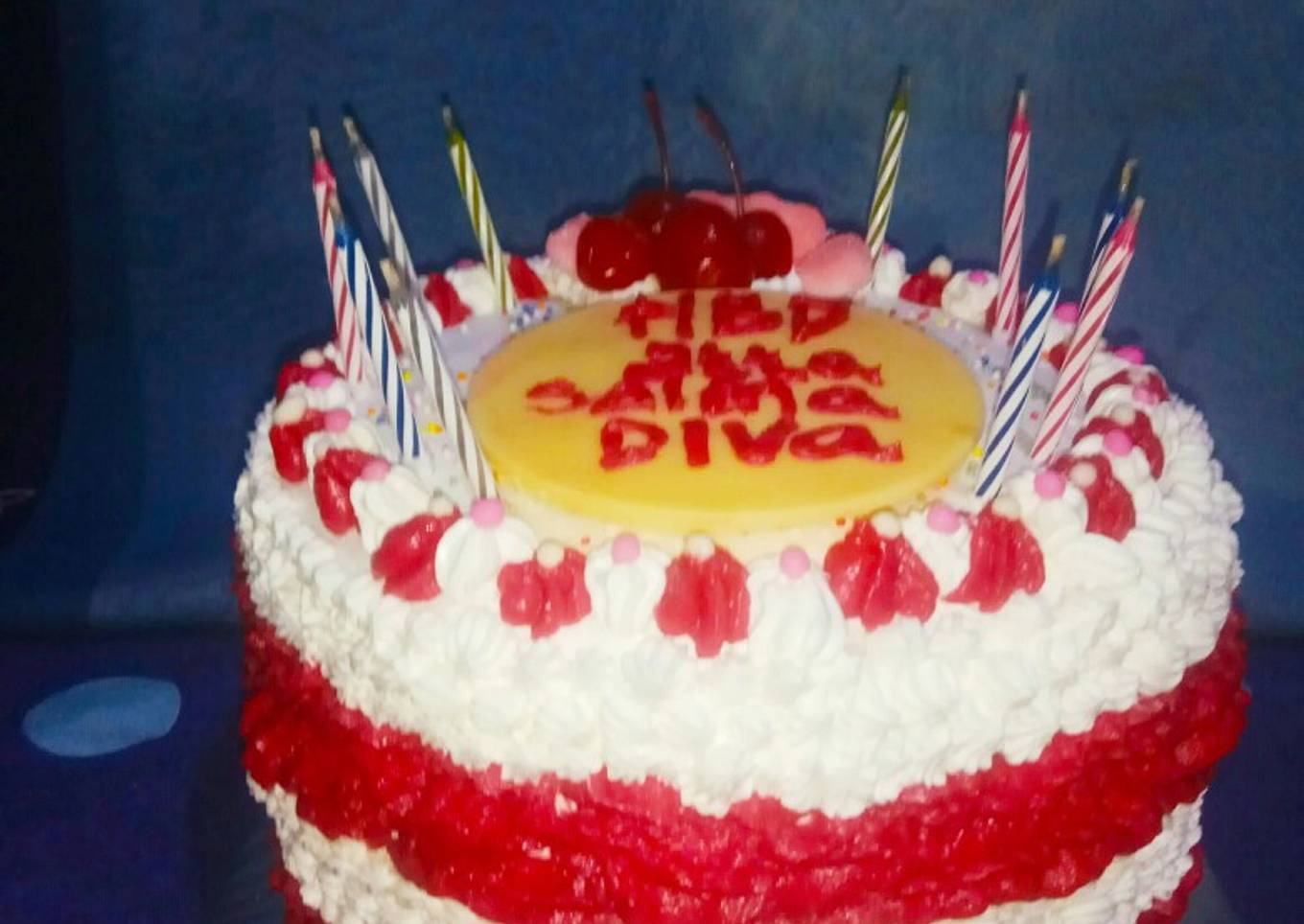 Kue Ultah Merah putih#DapoerMmAnnaRohana