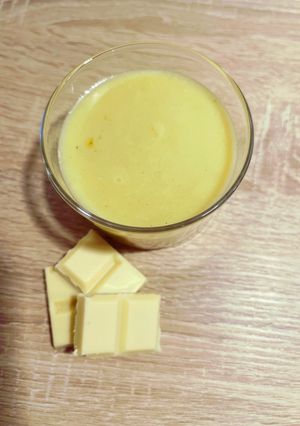 Une photo de Pâte à tartiner au chocolat blanc