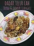 Dadar Telur Cah Tauge & Jamur Siangku/Hioko
