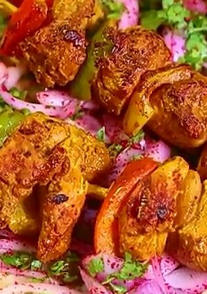 صورة لوصفة سندوتشات شيش طاووق