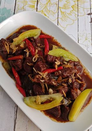Foto resep Sate Goreng Sapi