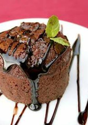 Una foto de Pastel de chocolate