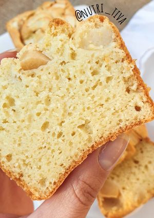 Una foto de Budín de manzana sin azúcar