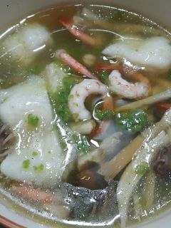 翡翠海鮮羹湯 的食譜成品照片