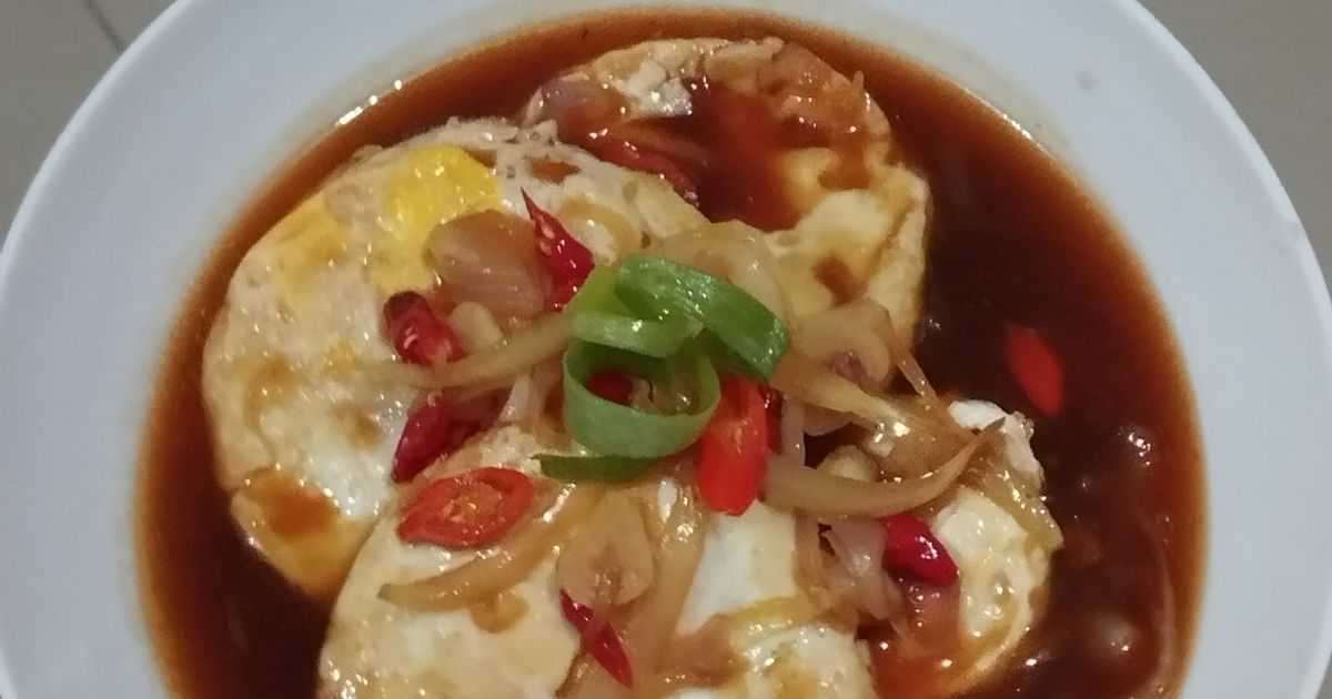 Telur Ceplok Saus Tiram