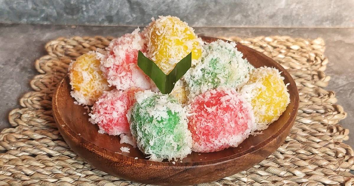 Resep Klepon Warna Warni Oleh Arifah Amrullah Cookpad