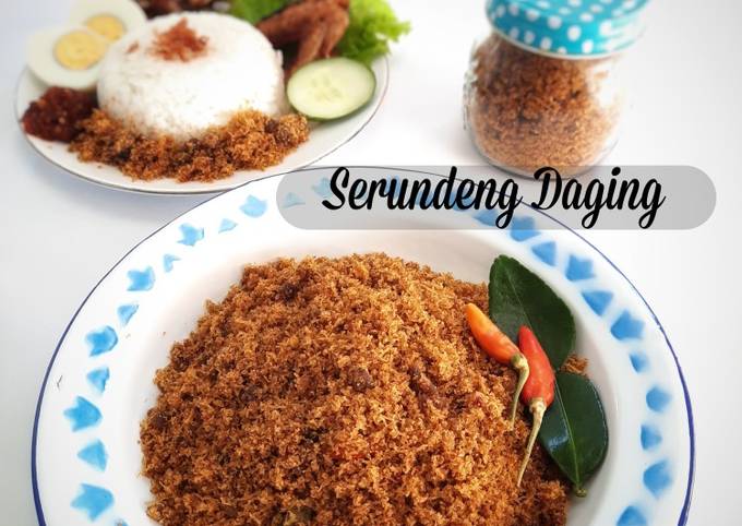  Bagaimana cara bikin Serundeng Daging yang sesuai selera