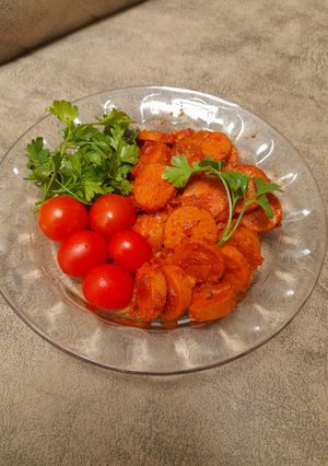 عکسی از دستور سوسیس بندری