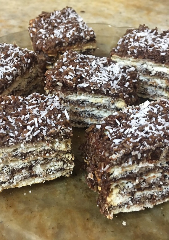 Una foto de Turrón quaker