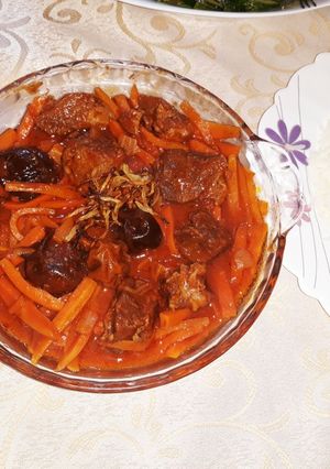 عکسی از دستور خورشت هویج