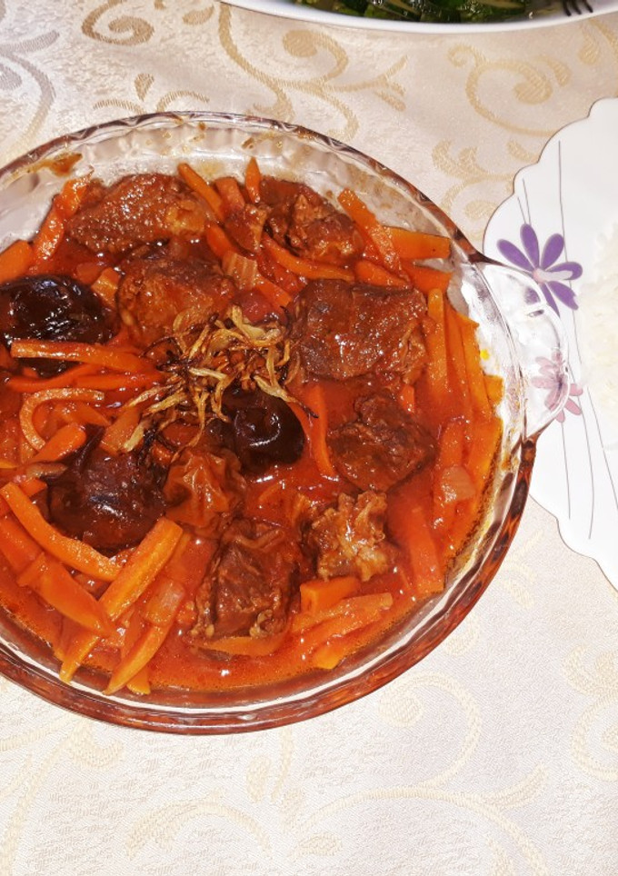 عکسی از دستور خورشت هویج