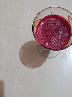 A picture of Beetroot juice.