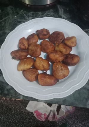 मीठे पुए रेसिपी मुख्य फोटो