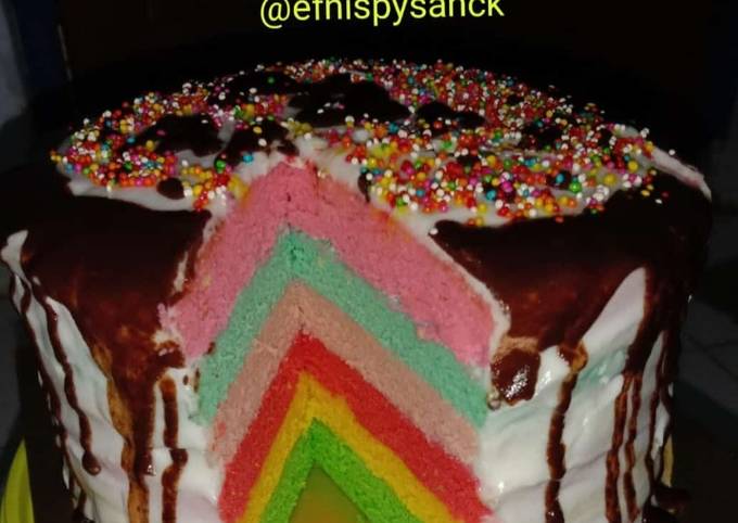 Rainbow cake