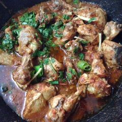 A picture of Koyla karahi.