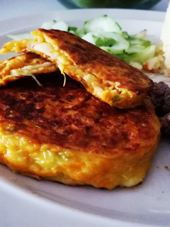 Una foto de Medallones de Verduras con Queso