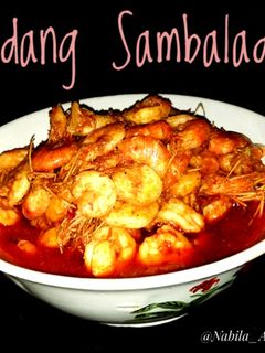 Foto resep Udang Sambalado a.k.a udang Masak Habang