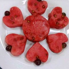 Melon fruit salad A picture of Melon fruit salad.