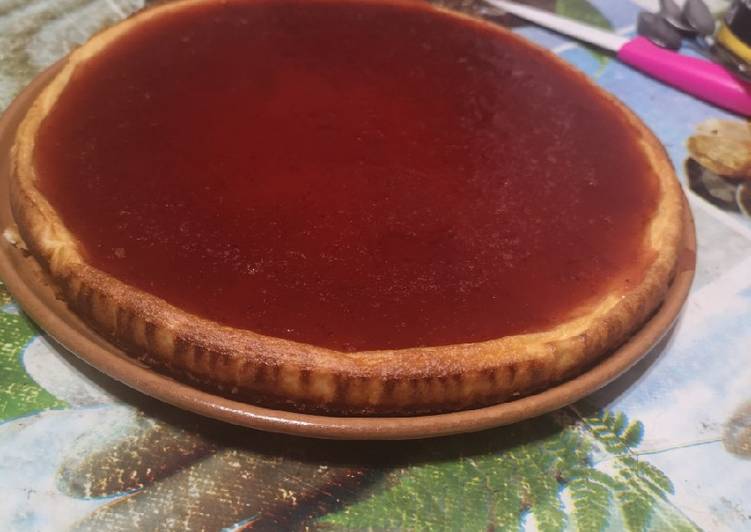 Tarta de yogur griego