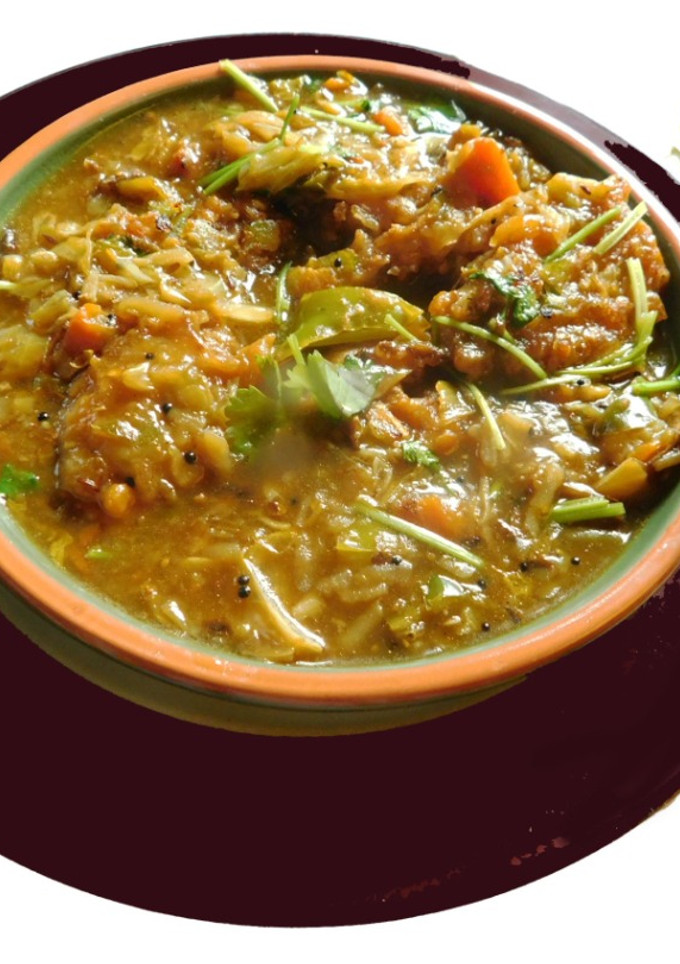 காய்கறி மஞ்சூரியன் + கிரேவி செய்முறை முக்கிய புகைப்படம்