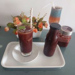 A picture of Kokum sharbat.