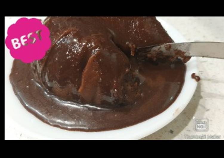 Recipe of Any-night-of-the-week No bake -Choco lava cake