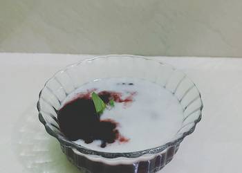 Resep Mudah Bubur Ketan Hitam Praktis Enak