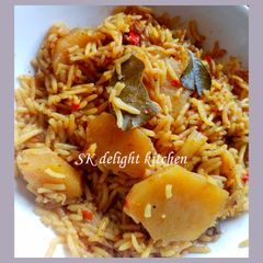 A picture of Potato rice.