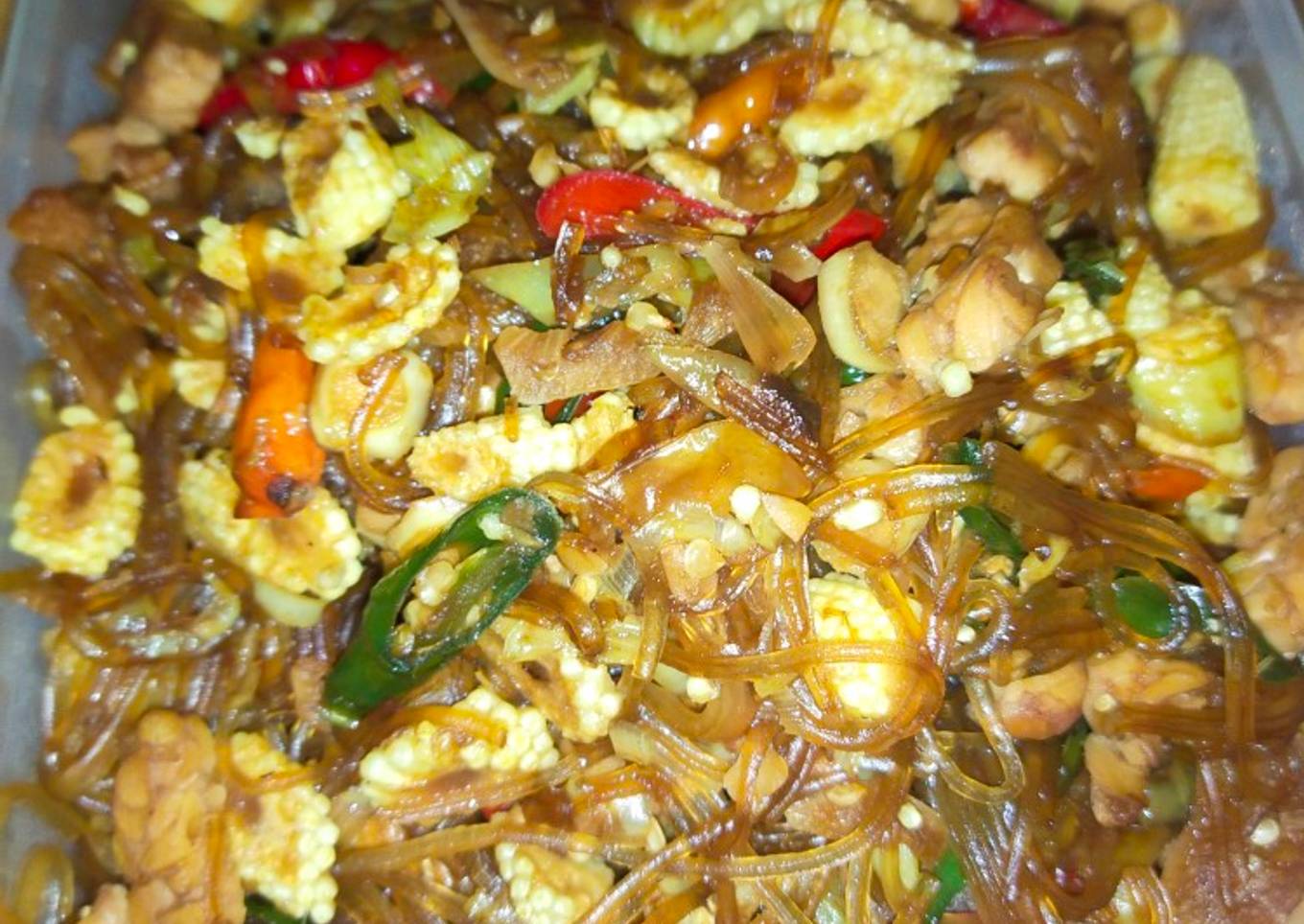 Oseng Soun Putren Pedas