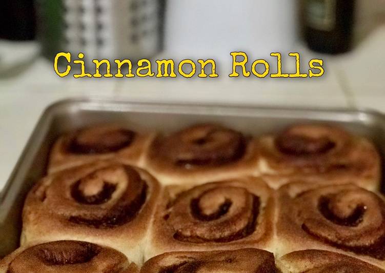 Cinnamon Rolls tanpa ulen &amp; proofing lama