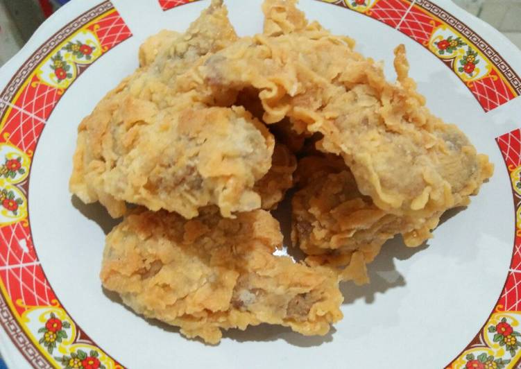 11 Resep: Ayam kentucky / ayam kfc / ayam goreng tepung Anti Gagal!