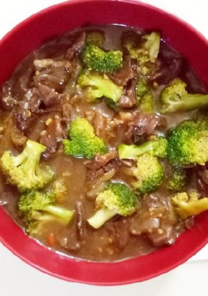 Foto resep Beef&Broccoli (Daging sapi& Brokoli)