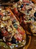 Peperoni ripieni alla mediterranea